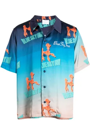 BLUE SKY INN Hemd mit Hunde-Print
