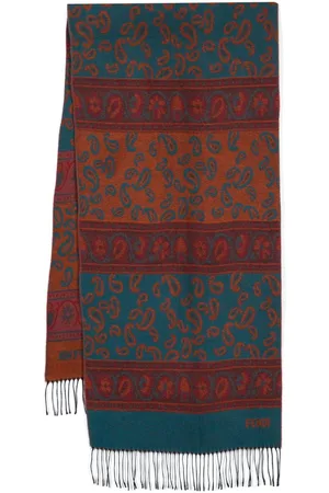 Fendi 2000s Schal mit Paisleymuster