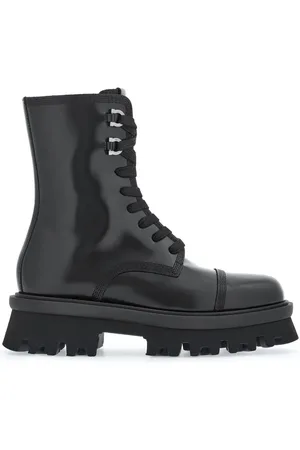Salvatore Ferragamo Stiefel mit breiter Sohle