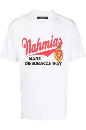 Nahmias T-Shirt mit Logo-Print