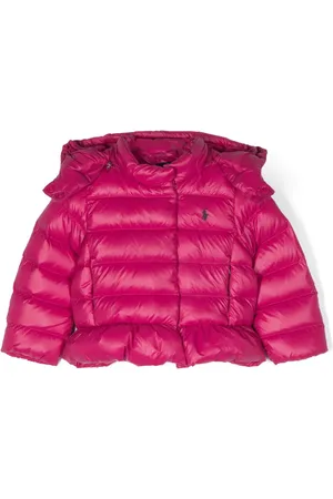 Ralph Lauren Gefütterte Kapuzenjacke mit Polo Pony
