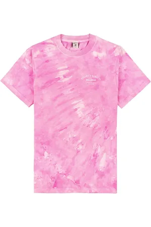 Sporty & Rich T-Shirt mit Batikmuster