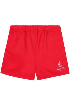 Sporty & Rich Vendome Shorts mit Logo-Print