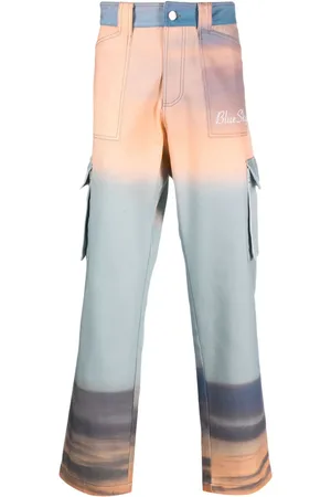 BLUE SKY INN Hose mit abstraktem Print