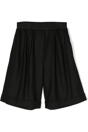 Moncler Shorts mit Logo-Bund