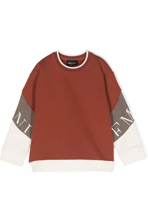 Emporio Armani Sweatshirt in Colour-Block-Optik