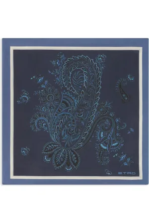 Etro Einstecktuch aus Seide mit Paisley-Print