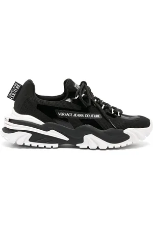 VERSACE Sneakers mit Kontrasteinsätzen