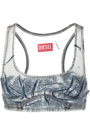 Diesel Top im Patchwork-Look