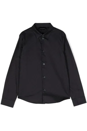 Emporio Armani Hemd mit Jacquard-Logo
