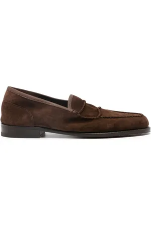 JOHN LOBB Loafer aus Wildleder