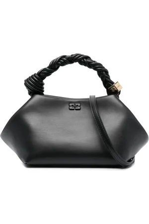 Ganni Bou Handtasche mit Flechtriemen