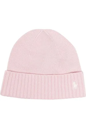 Ralph Lauren Beanie mit Polo Pony-Stickerei