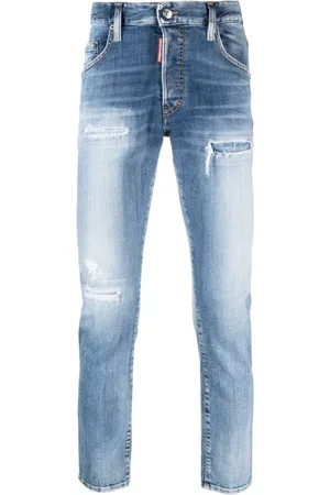 Dsquared2 Halbhohe Skinny-Jeans