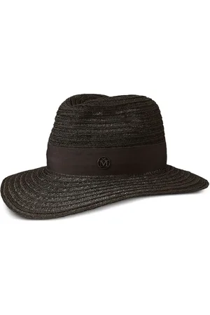 Le Mont St Michel Henrietta Fedora aus Stroh