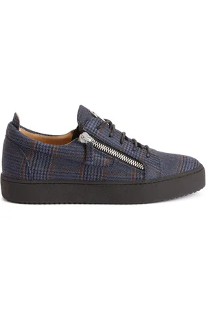 Giuseppe Zanotti Frankie Sneakers mit Karomuster