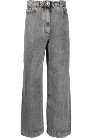 Etro Bestickte Cropped-Jeans