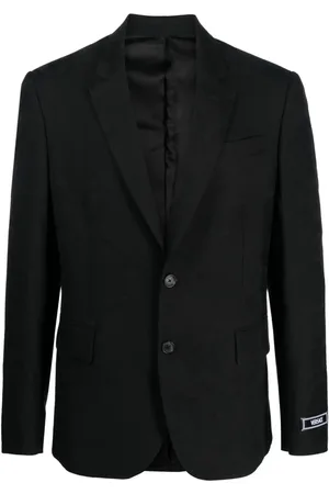VERSACE Sakko mit Barocco Silhouette-Muster