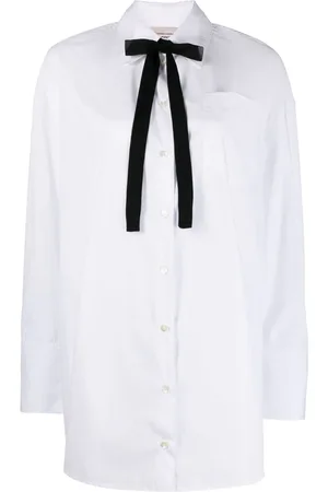 SEMICOUTURE Hemd mit Schleife