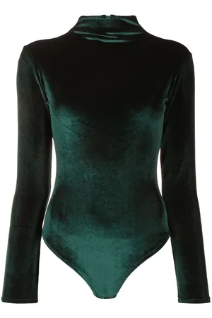 Atu Body Couture Samtbody mit Stehkragen