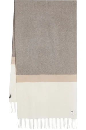 Lady Anne Kaschmirschal in Colour-Block-Optik