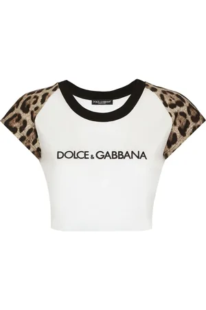 Dolce & Gabbana T-Shirt mit Leoparden-Print