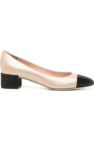 RENE CAOVILLA Pumps mit Strass 40mm