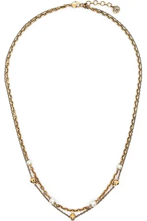Alexander McQueen Halskette mit Perlenanhänger