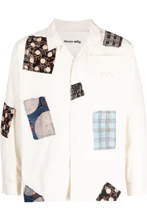 Story Greetings Hemd im Patchwork-Look