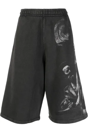 OFF-WHITE Joggingshorts mit Saint Matthew-Print