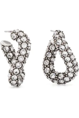 Isabel Marant Funky Ring Ohrringe mit Kristallen