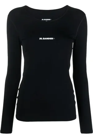 Jil Sander T-Shirt mit Logo-Print