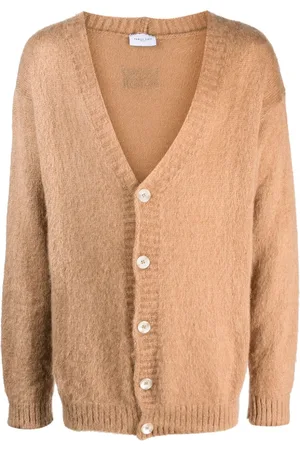 Family First Cardigan mit V-Ausschnitt
