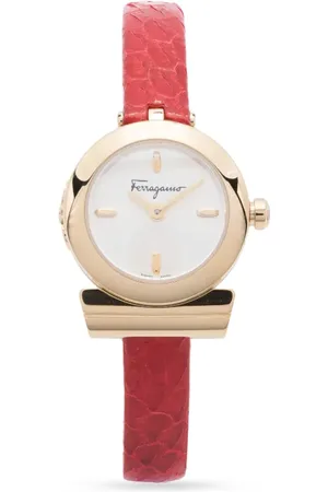 Salvatore Ferragamo Gancini Armbanduhr mit Quarzwerk 22mm