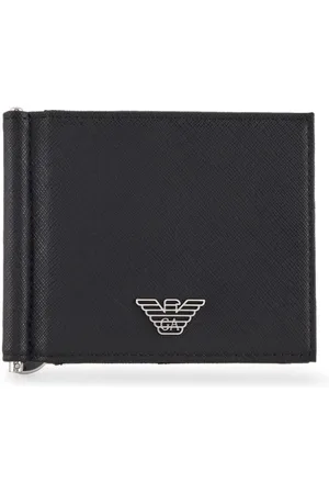 Emporio Armani Portemonnaie mit Logo-Schild
