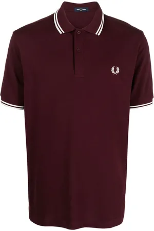 Fred Perry Poloshirt mit Logo-Stickerei