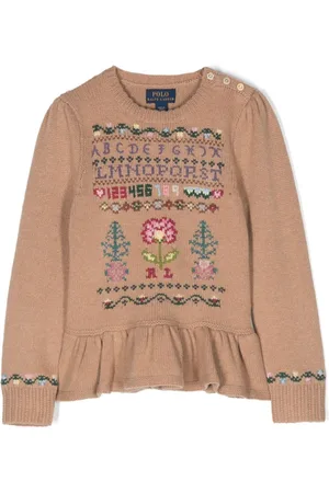 Ralph Lauren Pullover mit Stickerei