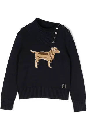 Ralph Lauren Gestrickter Intarsien-Pullover