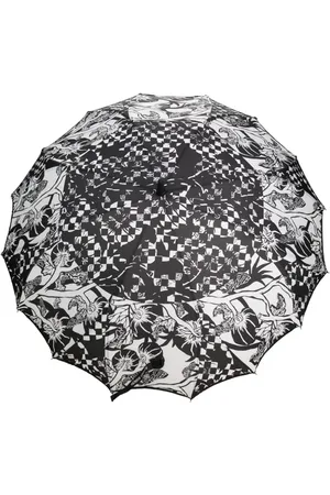 HENRIK VIBSKOV Regenschirm mit Kaleidoskop-Print