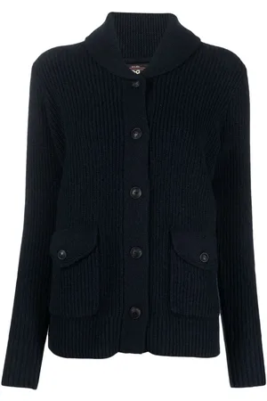 Ralph Lauren Gerippter Cardigan mit Knöpfen