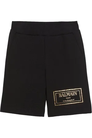 Balmain Joggingshorts mit Logo-Stickerei
