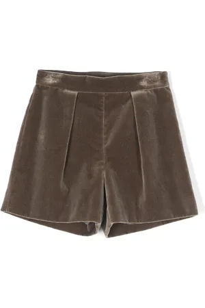 BONPOINT Shorts aus Samt mit Bundfalten