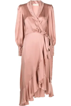 ZIMMERMANN Gewickeltes Minikleid aus Seide