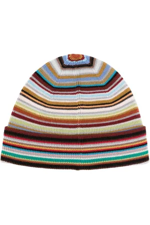 Paul Smith Beanie mit Intarsienmuster