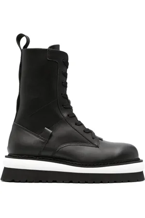 GCDS Schnürstiefel mit Logo