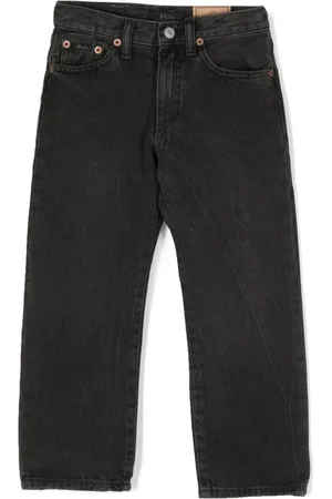 Ralph Lauren Halbhohe Straight-Leg-Jeans