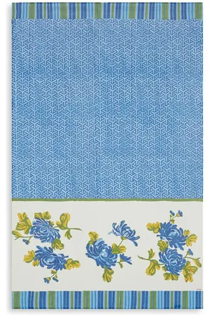 LISA CORTI Vienna Badetuch mit Blumen-Print