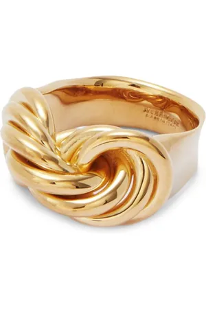 Jil Sander Handgefertigter Ring mit gedrehtem Detail