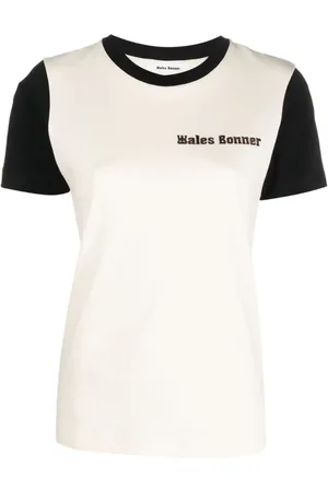 WALES BONNER T-Shirt mit Logo-Stickerei