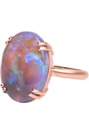 Irene Neuwirth 18kt One-of-a-Kind Rotgoldring mit Opal